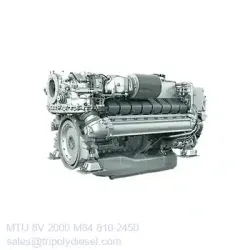 MTU 8V 2000 M84 810kW 2450RPM & Model:MTU 2000 series TopEngine#6866