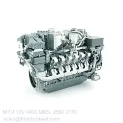 MTU 12V 4000 M93L 2580kW 2170RPM & Model:MTU 4000 series TopEngine#7201
