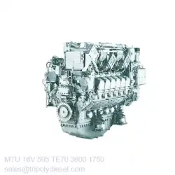 MTU 16V 595 TE70 3600kW 1750RPM & Model:MTU 595 series TopEngine#6734
