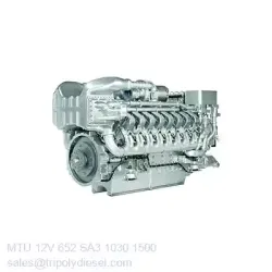 MTU 12V 652 SA3 1030kW 1500RPM & Model:MTU 652 series TopEngine#6778