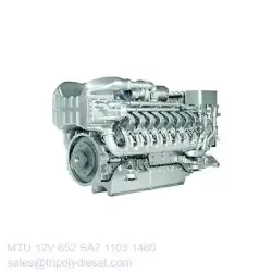 MTU 12V 652 SA7 1103kW 1460RPM & Model:MTU 652 series TopEngine#6780