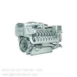 MTU 12V 652 TA6 901kW 1360RPM & Model:MTU 652 series TopEngine#6769