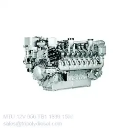 MTU 12V 956 TB1 1839kW 1500RPM & Model:MTU 956 series TopEngine#6806