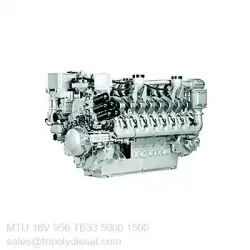 MTU 16V 956 TB33 5000kW 1500RPM & Model:MTU 956 series TopEngine#6792