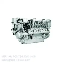 MTU 16V 956 TB6 2206kW 1400RPM & Model:MTU 956 series TopEngine#6801
