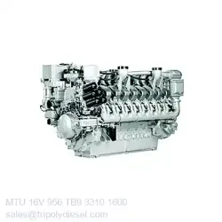 MTU 16V 956 TB9 3310kW 1600RPM & Model:MTU 956 series TopEngine#6811