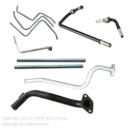 MTU OIL PIPE 5360180130-MTU Oil Pipe TopEngine#7503