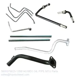 MTU OIL PIPE 5600370023-135B14018D1-MTU Oil Pipe TopEngine#7499