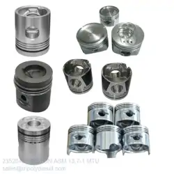 MTU PISTON ASM 13.7-1 23526438-MTU Piston TopEngine#6145