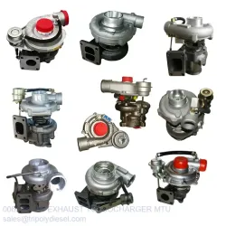 MTU EXHAUST TURBOCHARGER 0060967599-MTU Turbocharger TopEngine#5926